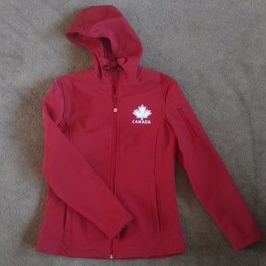Canada Soft Shell Red Jacket
